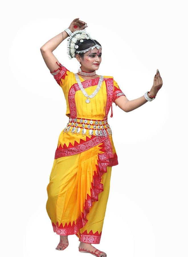 TWINKLE TOTS - Bharatnatyam,Mohiniyattam,Odissi,Kaalbeliya All Dress for Girls School Functions,Tredinational Dance,events,photoshoot - Image 1